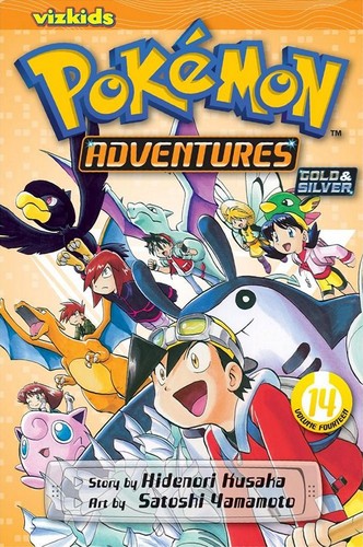Copertina di Pokémon Adventures, Volume 14