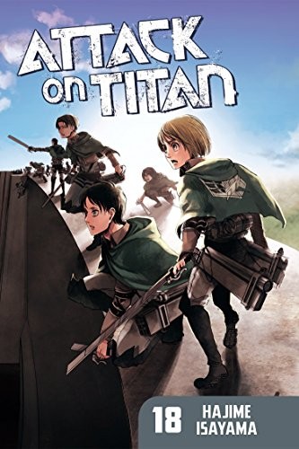 Copertina di Attack on Titan 18