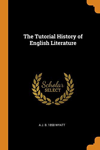 Copertina di The Tutorial History of English Literature