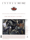 Copertina di "Por ser mujer y autora..." (Ínsula n° 841-842, enero-febrero de 2017)