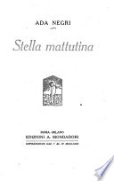 Copertina di Stella mattutina