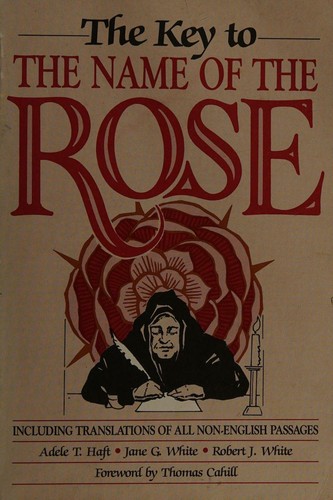 Copertina di Key to the Name of the Rose (English and Latin Edition) by Adele J. Haft(1987-06-01)
