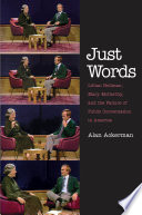 Copertina di Just Words