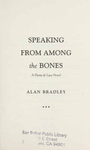 Copertina di Speaking from Among the Bones