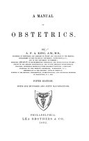 Copertina di A Manual of Obstetrics