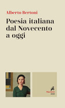 Copertina di Poesia italiana dal Novecento a oggi