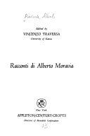 Copertina di Racconti di Alberto Moravia