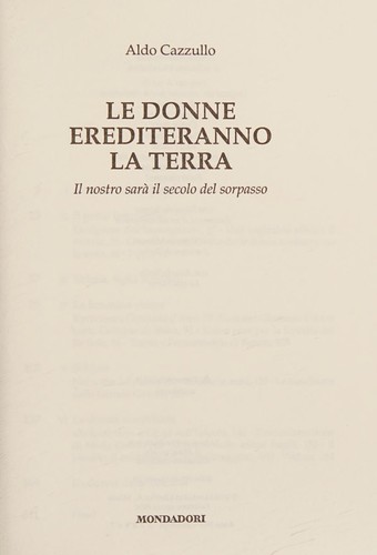 Copertina di Le donne erediteranno la terra. Il nostro sarà il secolo del sorpasso [Roughcut Edition] (Italian Edition)
