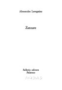 Copertina di Zanzare