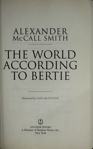 Copertina di The world according to Bertie