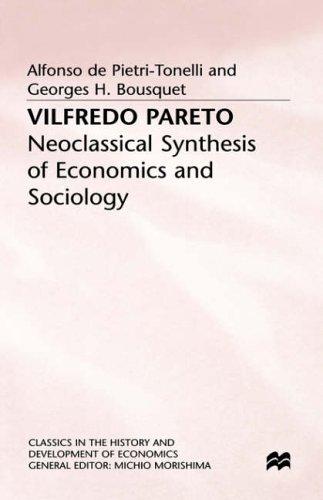 Copertina di Vilfredo Pareto