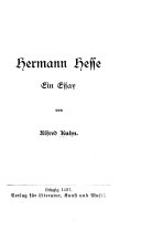 Copertina di Hermann Hesse