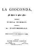 Copertina di La Gioconda