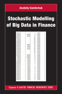 Copertina di Stochastic Modelling of Big Data in Finance