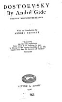 Copertina di Dostoevsky