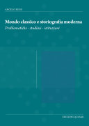 Copertina di Mondo classico e storiografia moderna
