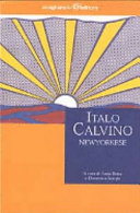 Copertina di Italo Calvino newyorkese
