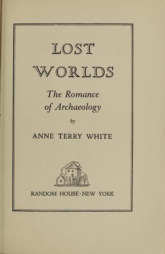 Copertina di Lost worlds;