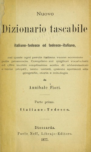 Copertina di Handbuch der italienischen und deutschen conversationssprache, oder Vollständige anleitung für Deutsche, welche sich im italienischen, und für Italiener, welche sich im deutschen richtig und geläufig ausdrücken wollen
