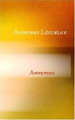 Copertina di Armenian Literature
