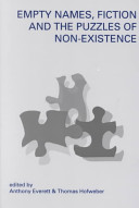 Copertina di Empty Names, Fiction, and the Puzzles of Non-existence