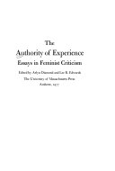 Copertina di The Authority of Experience