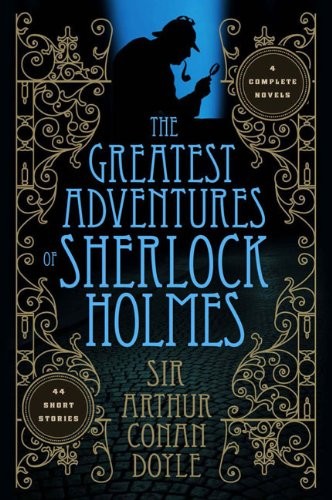 Copertina di Sherlock Holmes (Adventures of Sherlock Holmes / His Last Bow / Hound of the Baskervilles / Memoirs of Sherlock Holmes [11 stories] / Return of Sherlock Holmes  / Sign of Four / Study in Scarlet / Valley of Fear)