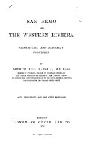 Copertina di San Remo and the Western Riviera