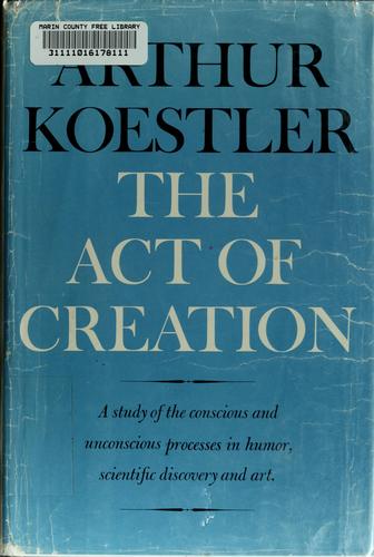 Copertina di The act of creation