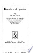 Copertina di Essentials of Spanish