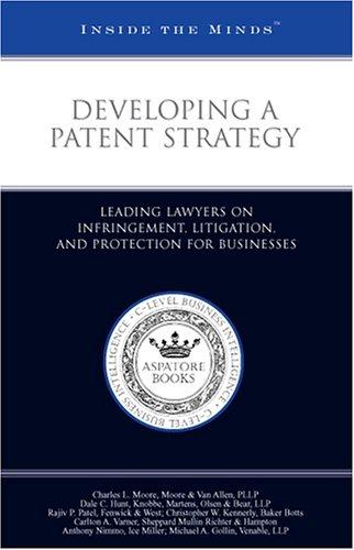 Copertina di Developing a Patent Strategy