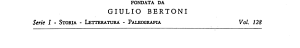 Copertina di Biblioteca dell' "Archivum Romanicum."