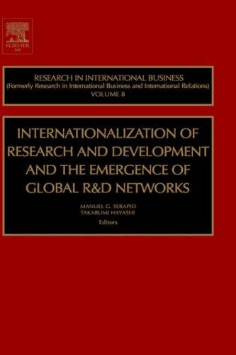 Copertina di Internationalization of Research and Development and the Emergence of Global R & D Networks, Volume 8 (Research in International Business)