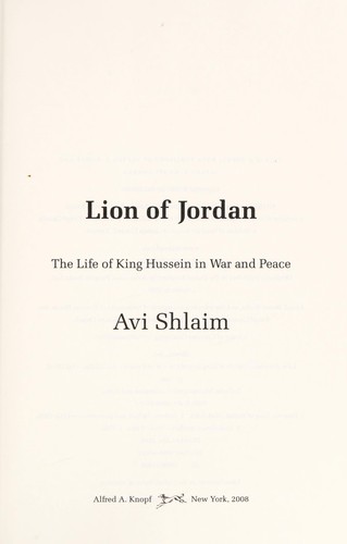 Copertina di Lion of Jordan
