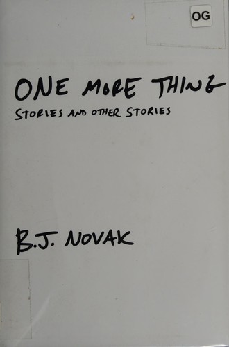 Copertina di One more thing