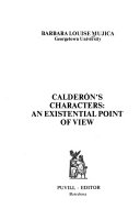 Copertina di Calderón's Characters
