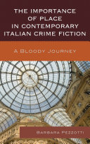 Copertina di The Importance of Place in Contemporary Italian Crime Fiction