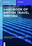 Copertina di Handbook of British Travel Writing