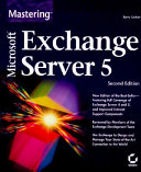 Copertina di Mastering Microsoft Exchange Server 5