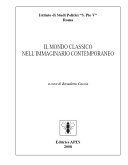 Copertina di Il mondo classico nell'immaginario contemporaneo