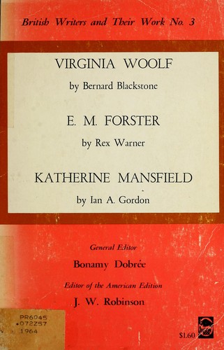 Copertina di Virginia Woolf