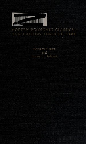 Copertina di Modern economic classics--evaluations through time