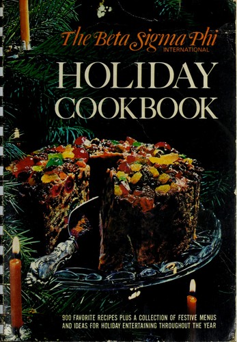 Copertina di Beta Sigma Phi international holiday cookbook