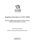 Copertina di Engebret Knudsen (c1763-1800)