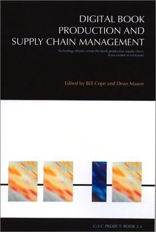 Copertina di Digital book production and supply chain management