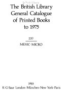 Copertina di The British Library General Catalogue of Printed Books to 1975