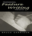 Copertina di Professional Feature Writing