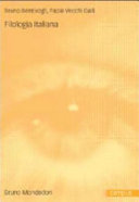 Copertina di Filologia italiana