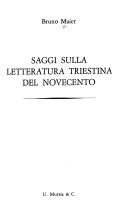 Copertina di Saggi sulla letteratura triestina del Novecento