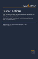 Copertina di Pascoli Latinus
